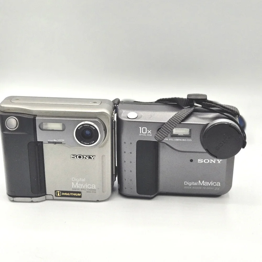 Sony Digital Mavicas MVC-FD5 &‎ MVC-FD73 for parts only 1990s